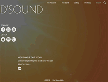 Tablet Screenshot of dsound.com